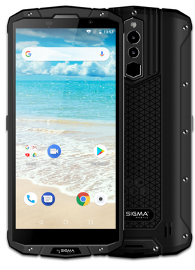 Cмартфон Sigma mobile X-treme PQ54 Black + бездротова зарядка Sigma mobile IO