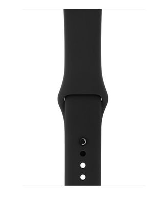 Смарт-годинник Apple Watch 42mm Series 3 GPS Space Grey Aluminium Case with Black Sport Band (MTF32FS/A)