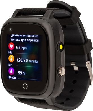 Детские смарт часы AmiGo GO005 4G WIFI Thermometer Black