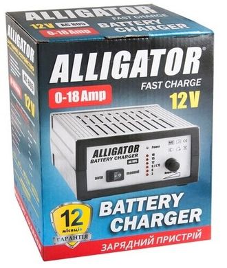 Зарядний пристрій для акумулятора Alligator (AC805)