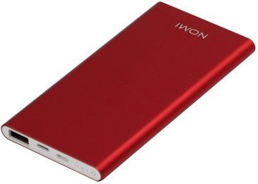 Універсальна мобільна батарея Nomi E050 5000 mAh Red