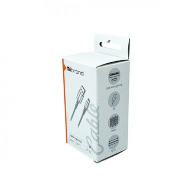 Кабель Mibrand MI-32 Nylon Charging Line USB for Micro 2A 0.5m Black