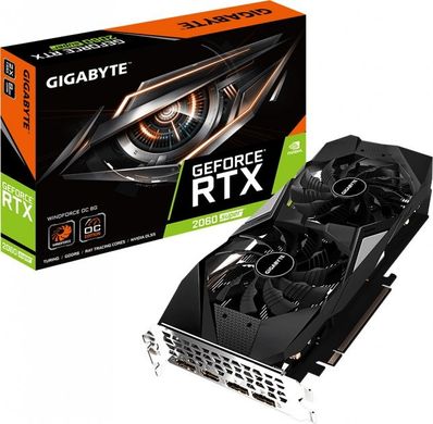 Відеокарта Gigabyte GeForce RTX 2060 SUPER WINDFORCE OC 8G (GV-N206SWF2OC-8GD)