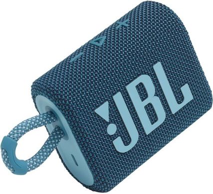 Портативна акустика JBL Go 3 Blue (JBLGO3BLU)