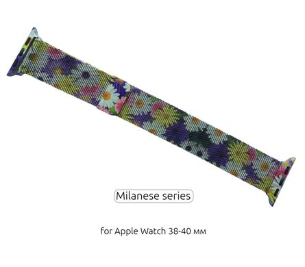 Ремешок ArmorStandart Apple Milanese Loop Band for Apple Watch 38mm/40mm Flowers Daisy