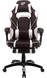 Комп'ютерне крісло для геймера GT Racer X-2749-1 Dark Brown/White