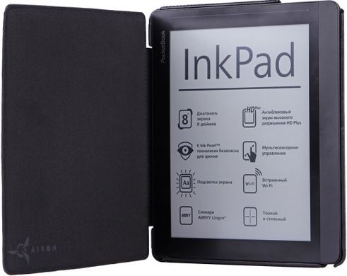 Обложка для электронной книги AIRON Premium для PocketBook 840 black (4821784622003)