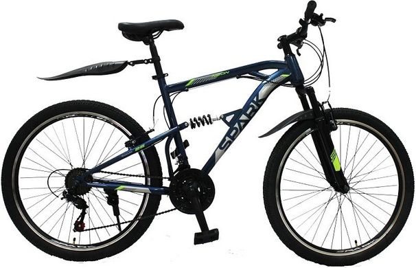 Велосипед Spark Neon 26-ST-19-AM2-D синій з зеленим (148454)