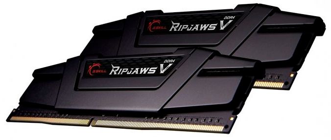 Оперативна пам'ять G.Skill 16 GB (2x8GB) DDR4 4000 MHz Ripjaws V Classic Black (F4-4000C18D-16GVK)