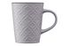 Чашка Ardesto Relief, 320 мл, сіра, кераміка (AR3474GR)