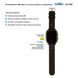 Дитячий смарт годинник AmiGo GO005 4G WIFI Thermometer Black
