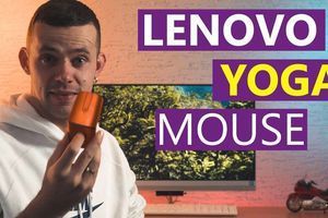 На диво зручна, хоч і незвичайна! Це Lenovo YOGA Mouse!