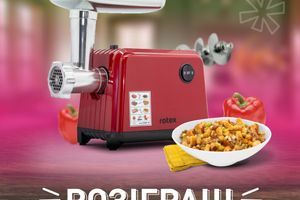 Розіграш м'ясорубки Rotex RMG201-T Розіграш м'ясорубки Rotex RMG201-T