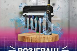 Розіграш електричної зубної щітки PECHAM Black Travel PC-080