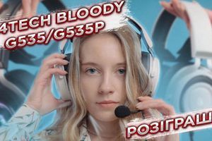 Розіграш навушників A4Tech G535  та G535P