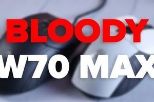 Розіграш ігрової мишки Bloody W70 MAX