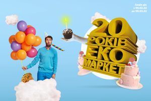 Святкуємо 20 років "Еко маркету" разом! Святкуємо 20 років "Еко маркету" разом!